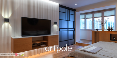 Гипсовая панель ZIGZAG + LED артикул М-0069