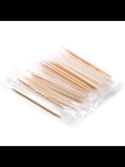 Зубочистки деревянные в инд. бум. уп. (1000 шт.)
