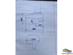 Тент на лодку Солар-420 Стрела Jet Tunnel