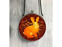 Сумка круглая год Кролика №6