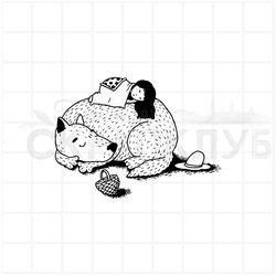 Штамп в подарок за отзыв