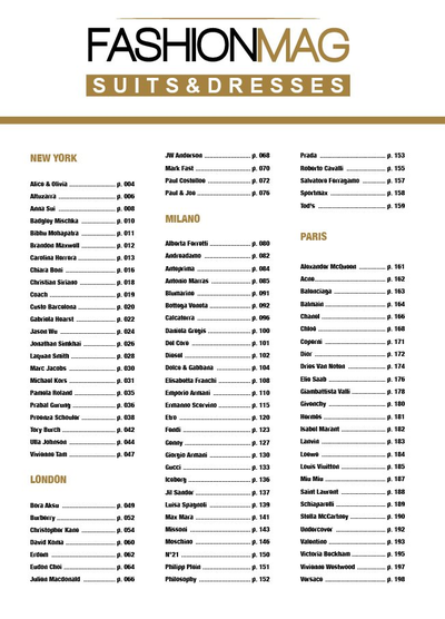 Fashionmag Suits & Dresses Magazine Fall-Winter 2024, Иностранные журналы о моде, Intpressshop