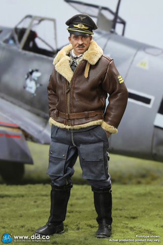 ПРЕДЗАКАЗ - Немецкий летчик Второй Мировой войны - КОЛЛЕКЦИОННАЯ ФИГУРКА 1/6 WWII German Luftwaffe Ace Pilot – Adolf Galland (D80165) - DID ?ЦЕНА: 22900 РУБ.?