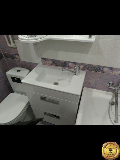 Ремонт санузла № 2 город Мурманск, ул. Володарского, д. 2а