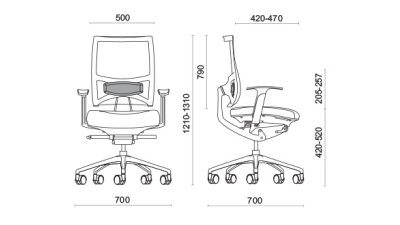 Кресло офисное Sitland Spirit Air manager