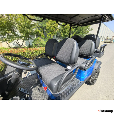 Гольфкар GreenCamel Сонора A42L (4+2, 4kW AC, R14 литые) LUX lifted