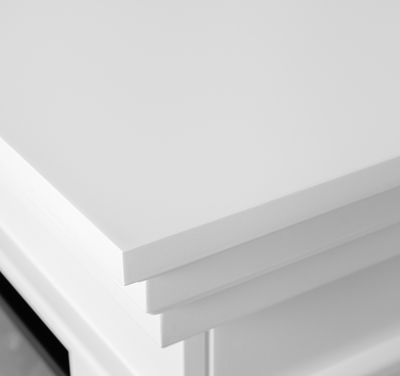 Линейный электрический камин Ontario WT с очагом Jack 45