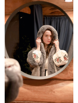 Платье рубаха "Розы"