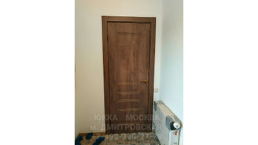 Модель: Альта 
Цвет: Срез дуба коричневый 
Погонаж: Телескопический