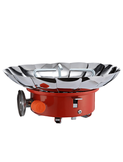 Плита газовая портативная CS-102XL/УПГ-021  (большая) с пьзоподжигом с защитой от ветра.