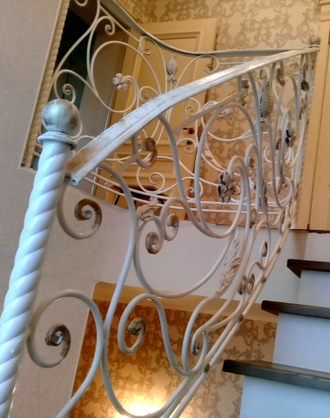 Лестничное ограждение -  Арт 036