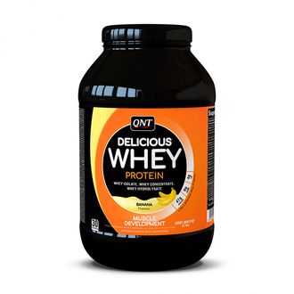 (QNT) Delicious Whey Protein - (908 гр) - (печенье-крем)