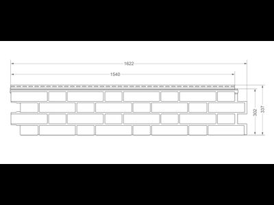 Балтийский кирпич, ЦВЕТ Жемчуг (модификация 1)