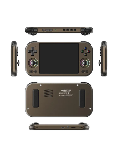 Портативная игровая консоль ANBERNIC RG477M MAX 256Gb+TFcard 256Gb. Цвет Шоколадная бронза