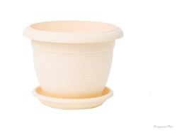 ГОРШОК "ТЕРРА" 6 л, крем