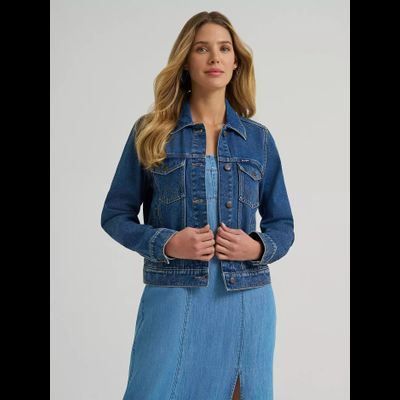 Куртка Wrangler® Women's Western Unlined Denim Jacket