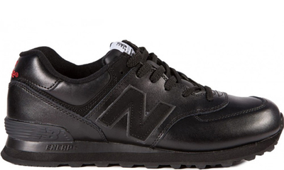 New Balance 574 All Black Leather