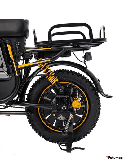 Электровелосипед Minako Titan 2.0 60V30AH желтый