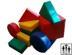 Детский игровой конструктор «Юный строитель»