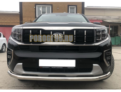 Защита переднего бампера d60 для Kia Mohave (2021-...)