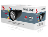 Ручной фонарь  SMARTBUY (SBF-44-B) 5 LED с прямой зарядкой
