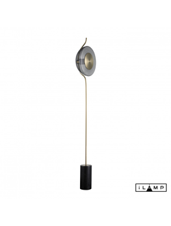 НАПОЛЬНЫЙ СВЕТИЛЬНИК ILAMP STEREO 9285F GOLD&SMOKY
