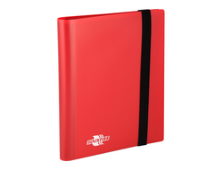 Альбом для карт "Blackfire" c 20 встроенными листами 2х2 - Flexible Red