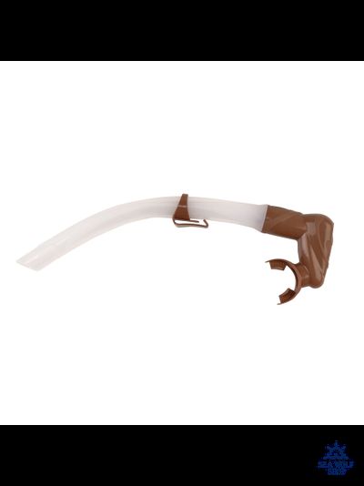 Маска для дайвинга с трубкой Scorpena комплект корич. (взрослый)