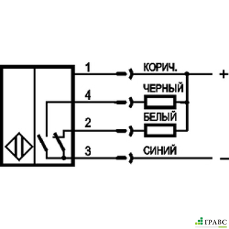 Оптический датчик OV IC61P5-43N-R1000-LES4