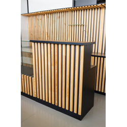 (КОФ-05) Прилавок рабочий для кофейни