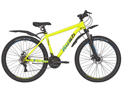 Горный велосипед RUSH HOUR RX 705 DISC ST 21ск желтый, рама 18