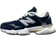 New Balance 9060 Navy White с мехом