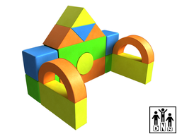 Мягкий конструктор «Теремок»
