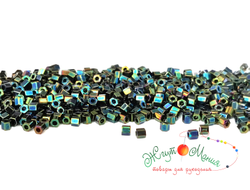 Toho Hexagon 11/0 - 5г - 84 Металлизированный Ирис зелено-коричневый