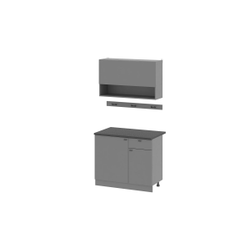 Кухонный Гарнитур "Энни" (1,0м) Графит