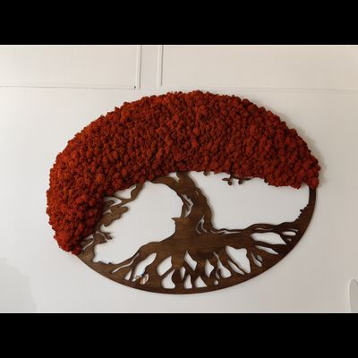 ЖИВАЯ ЭКО-КАРТИНА 1004 (100х75см)