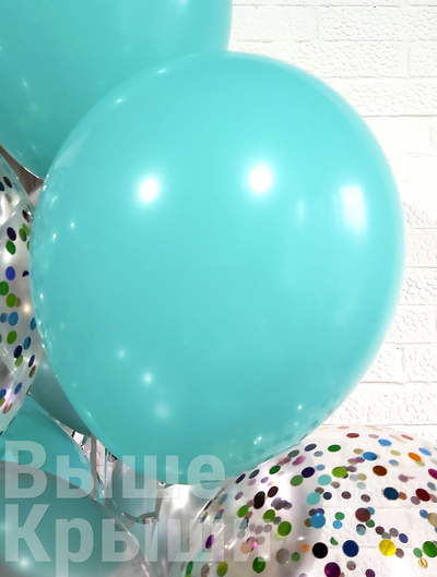 Сет "Бирюза" (10 шаров + 2 цифры)