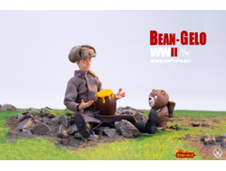Красноармеец Андрей - КОЛЛЕКЦИОННАЯ ФИГУРКА 1/12 scale Bean Gelo Series Soldier Andre deluxe Ver (BGS029) - POP COSTUME