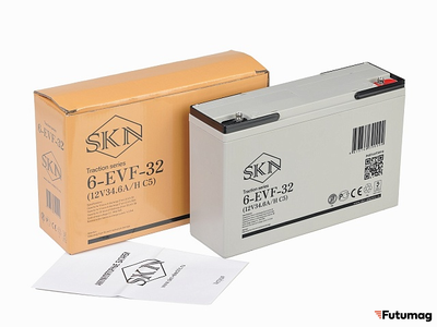 Тяговый аккумулятор SKN 6-EVF-32 (12V34.6A/H C5)