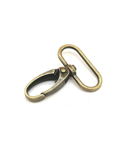Карабин для сумок, 40*50 мм (32 мм) бронза