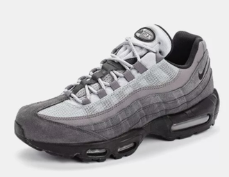 Nike air max 95 mens black and grey sales