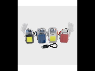 Зажигалка дуговая с фонариком OTS-C 01