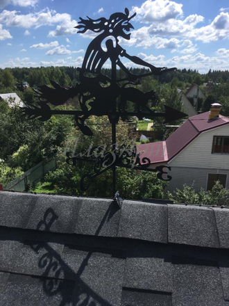 флюгер бабка-ежка