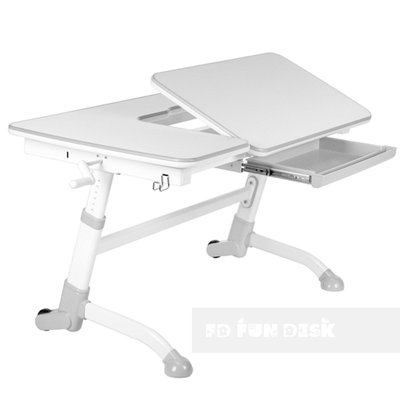 ПАРТА-ТРАНСФОРМЕР ДЛЯ ШКОЛЬНИКА FUNDESK AMARE - выдвигающийся ящик