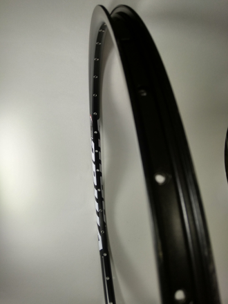 Обод AlexRims KD210, 700C, 32H, 27 мм, алюм., двойн., пистонир., черн.