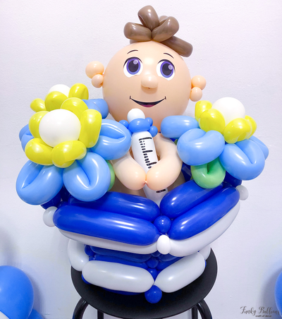 Фигура из шаров "Пупсик"