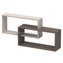 ОМ301 Полка книжная Пл17. Размер: 1072х498х224.