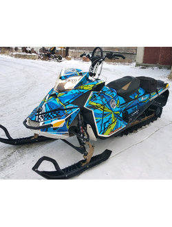 Наклейки на снегоход ski doo summit - 2010 2011 2012 2013  №1154