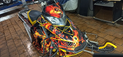 Наклейки на снегоход SKI DOO Summit 2008 - 2013 №3224