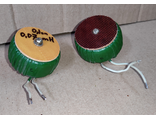 Дроссели тороидальные зеленые, пара